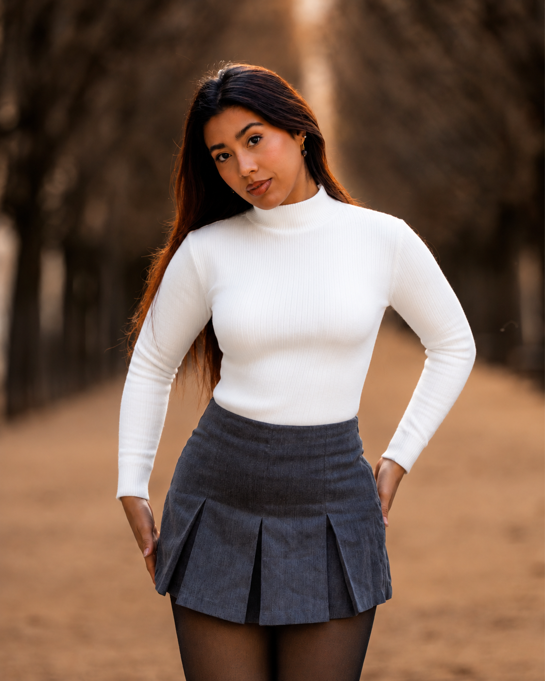 Pull Chaud Femme - Blanc
