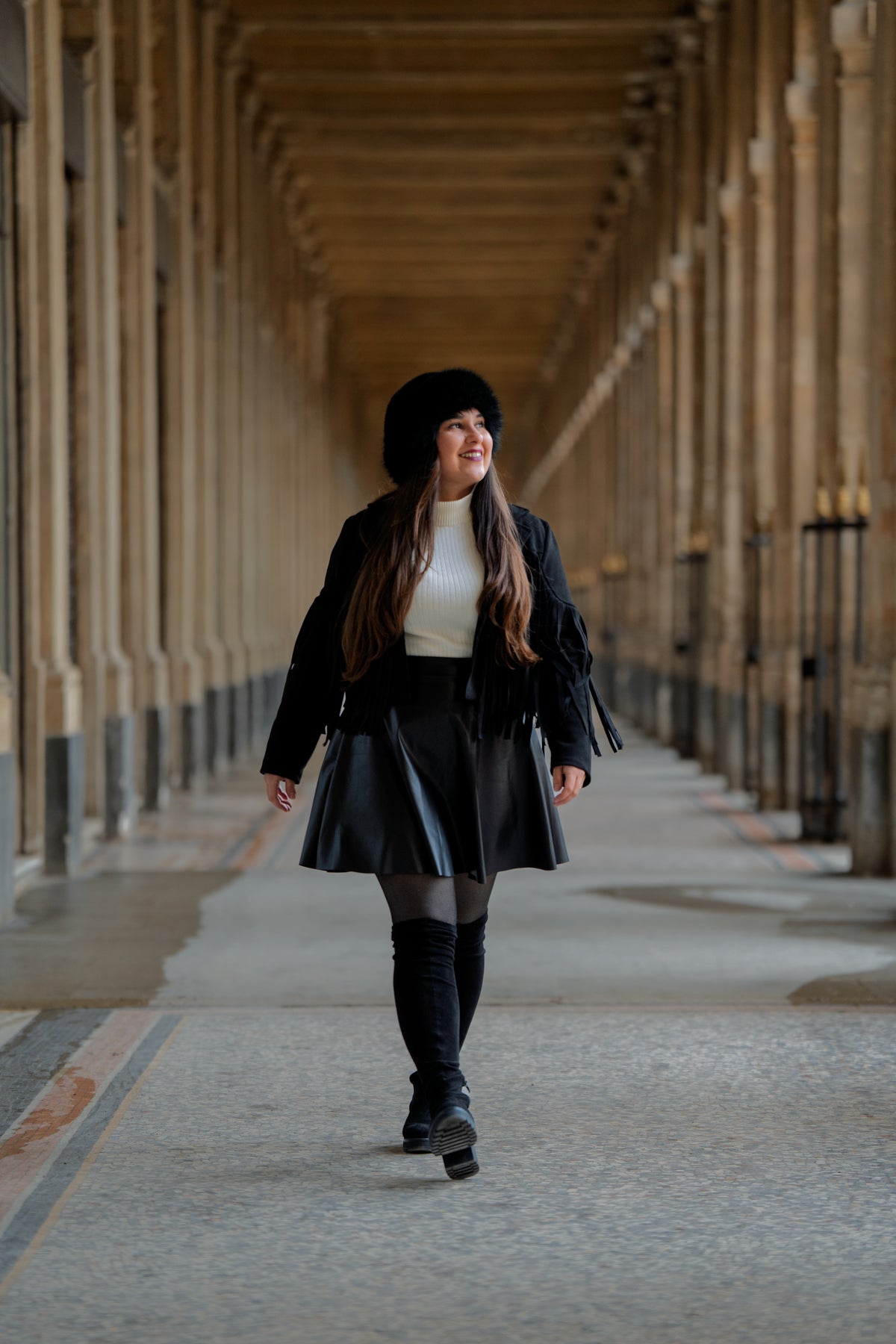 Pull Chaud Femme - Blanc écru