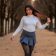 Pull Chaud Femme - Blanc